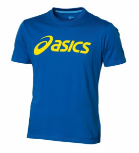 ASICS - T-shirt M's SS Logo Tee niebieski