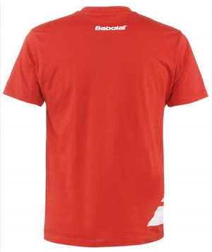 BABOLAT - T-shirt męski TRAINING czerwony