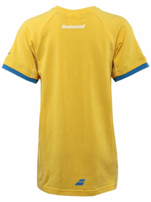 BABOLAT - T-shirt chłopięcy Essential Training żółty (2014)
